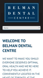 Mobile Screenshot of belmandental.com